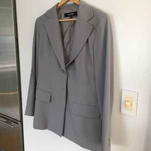 Emanuel Ungaro Grey Wool Blazer, Size 8